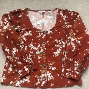 Madewell  NWT Corduroy Blouse Size S